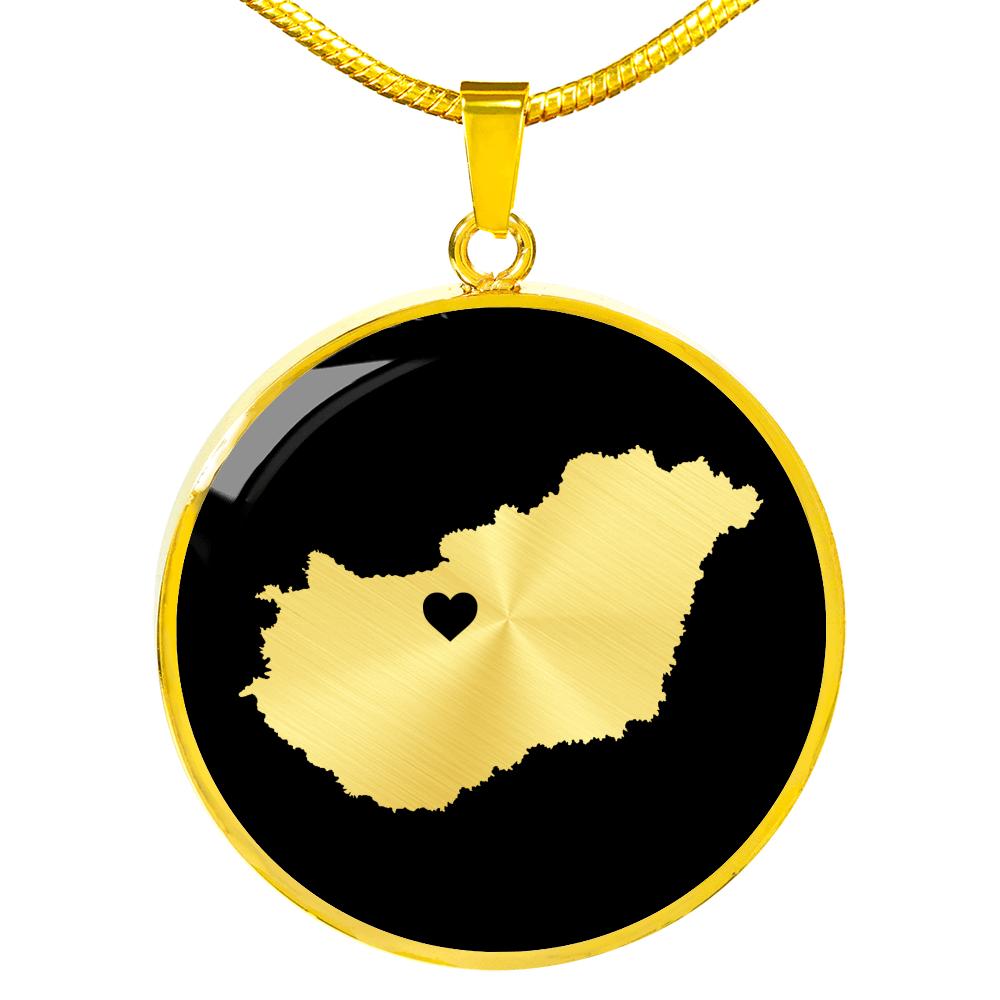 Hungary Necklace - Hungary Gift