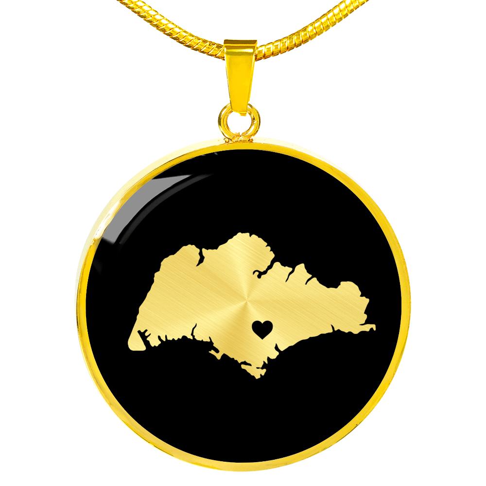 Singapore Necklace - Singapore Gift