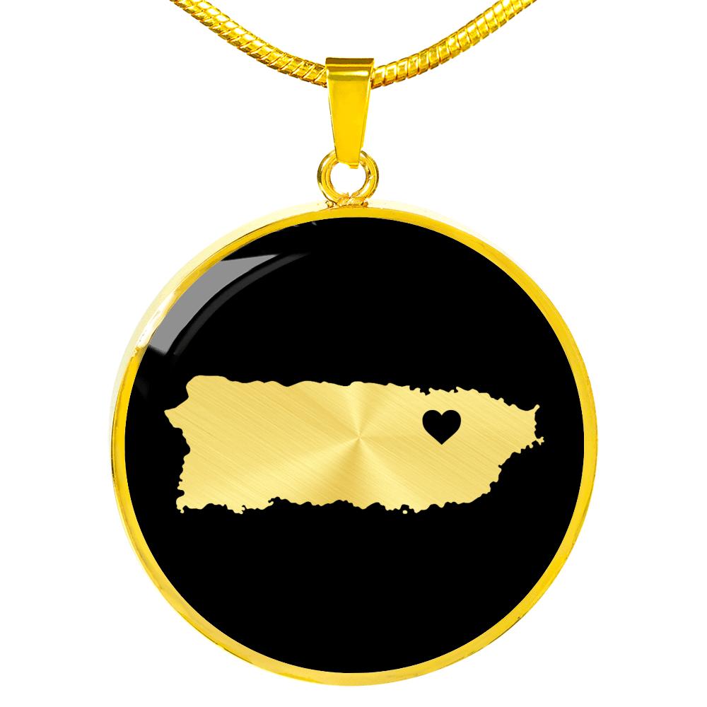 Puerto Rico Necklace - Puerto Rico Gift