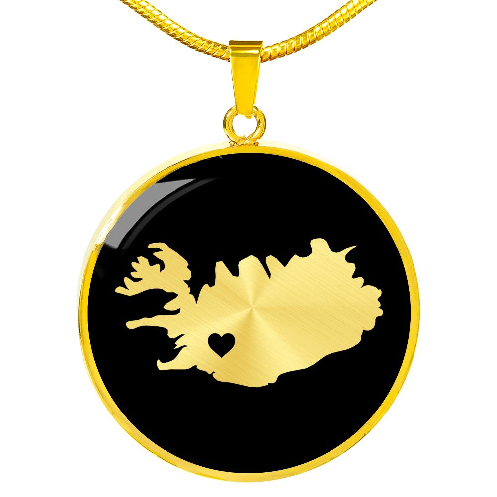 Iceland Necklace - Iceland Gift