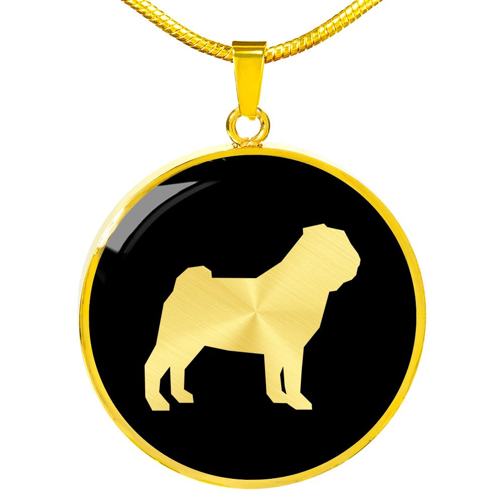 Pug Necklace - Pug Gift