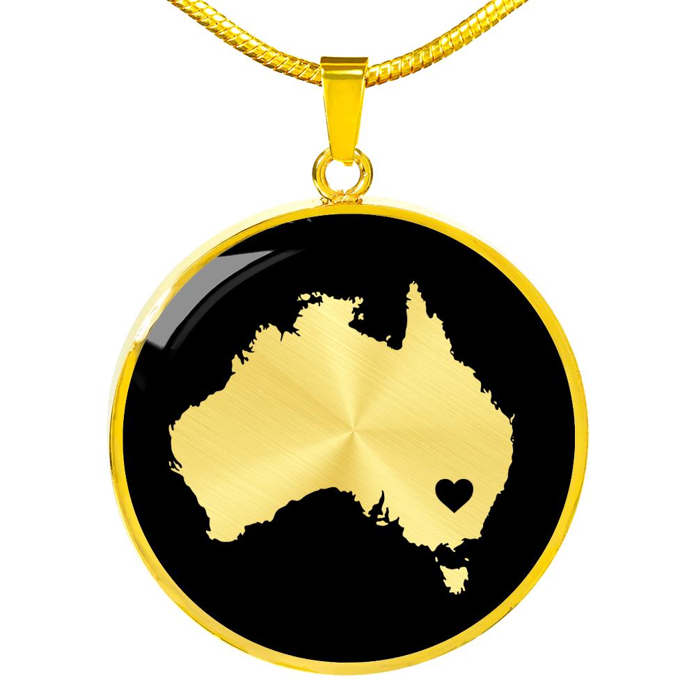 Australia Necklace - Australia Gift