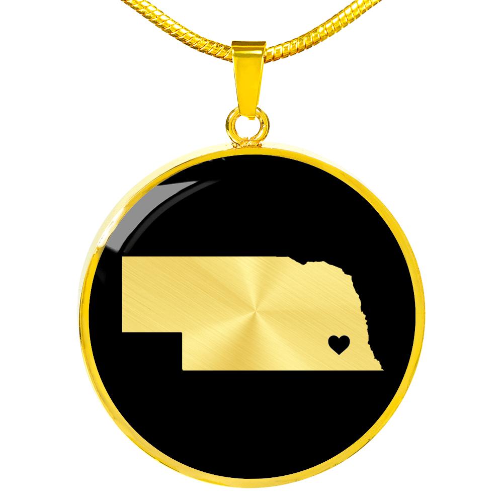 Nebraska Necklace - Nebraska Gift