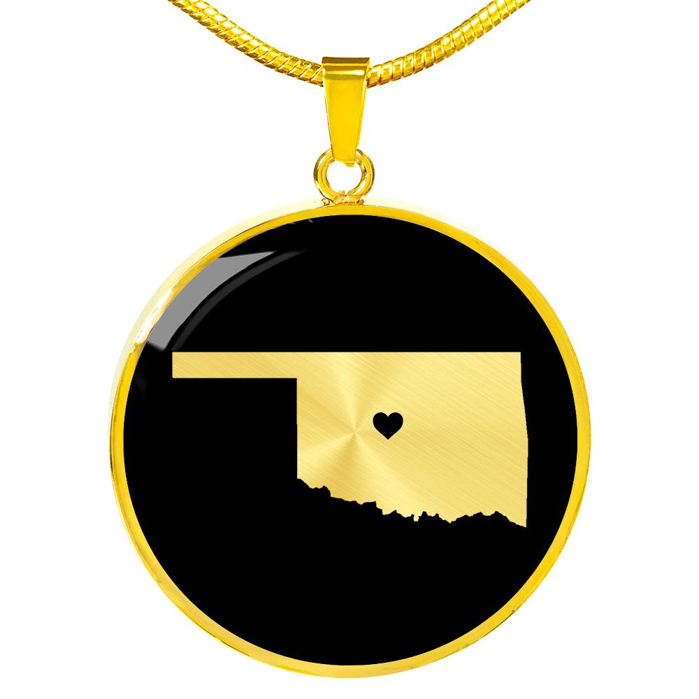 Oklahoma Necklace - Oklahoma Gift