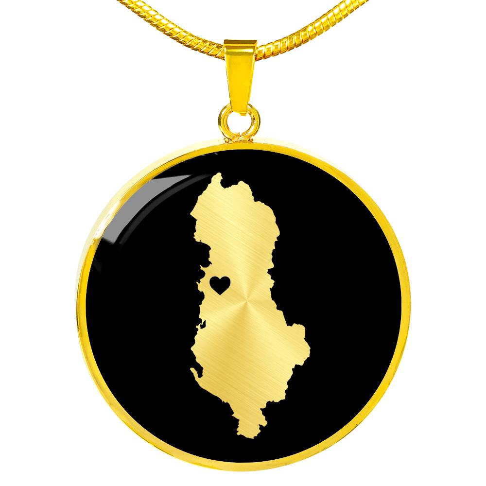 Albania Necklace - Albania Gift