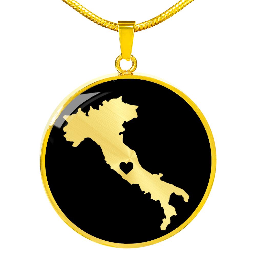 Italy Necklace - Italy Gift