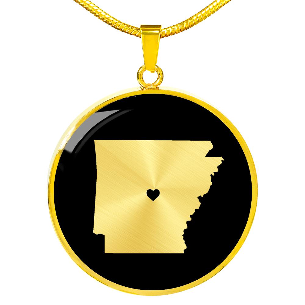 Arkansas Necklace - Arkansas Gift