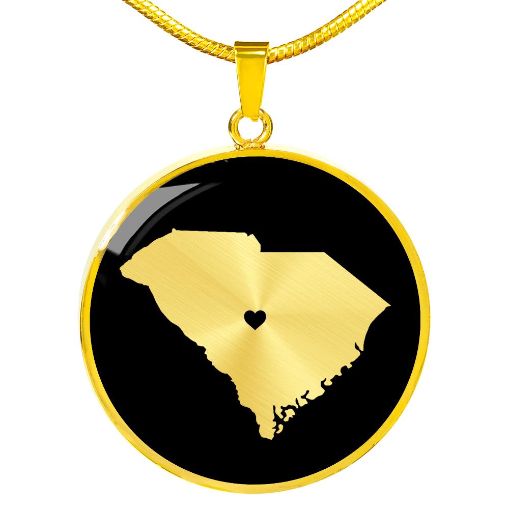 South Carolina Necklace - South Carolina Gift