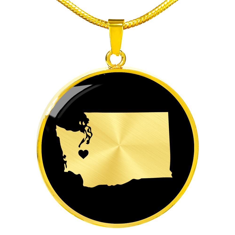Washington Necklace - Washington Gift