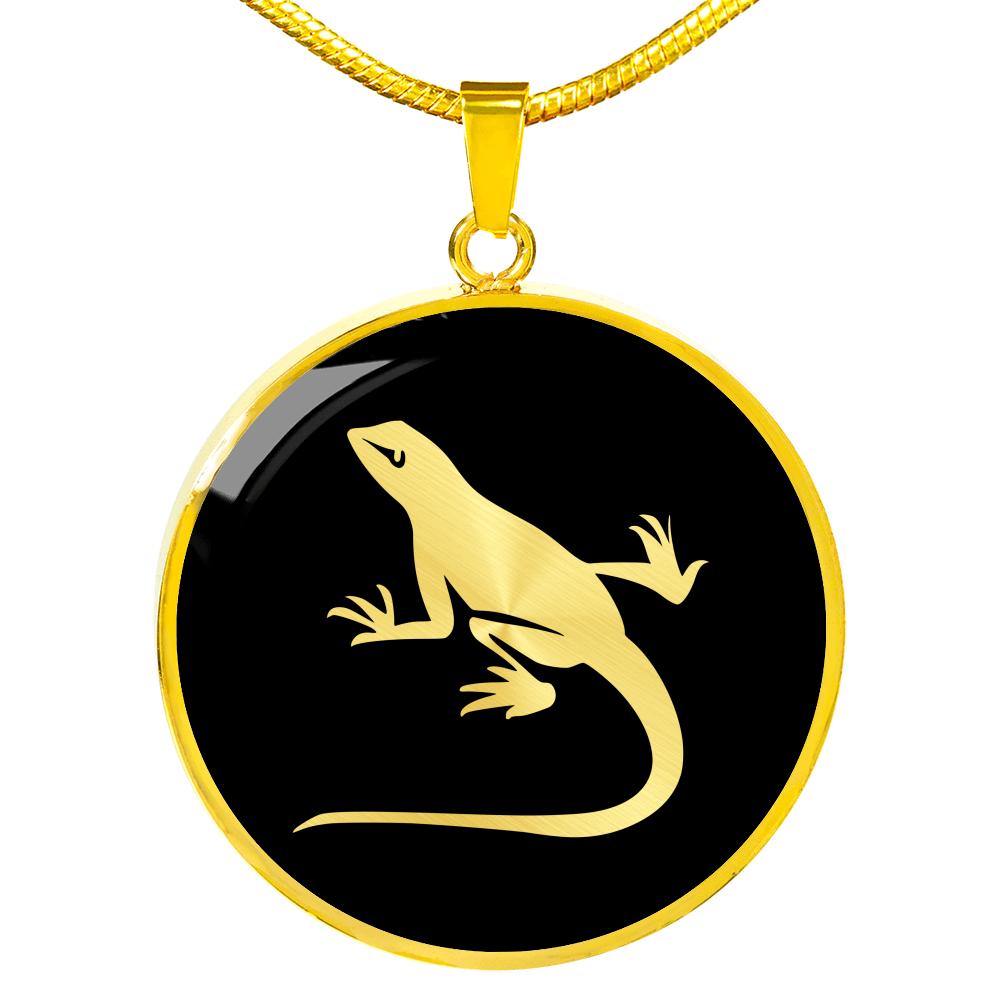 Gecko Necklace - Gecko Gift