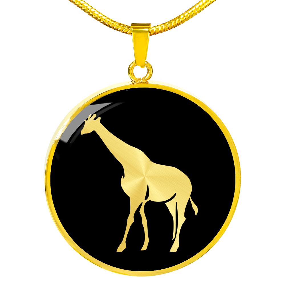 Giraffe Necklace - Giraffe Gift