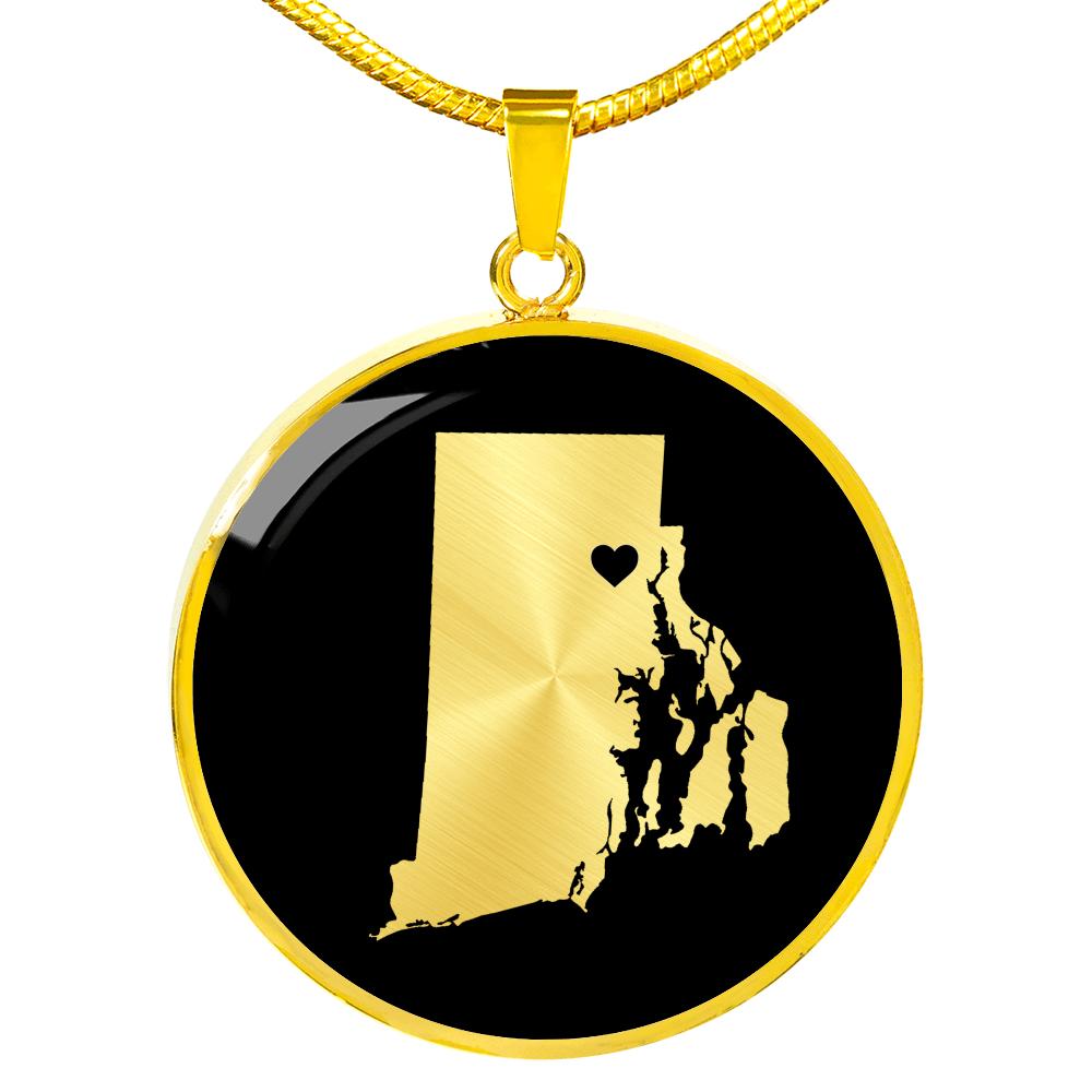 Rhode Island Necklace - Rhode Island Gift