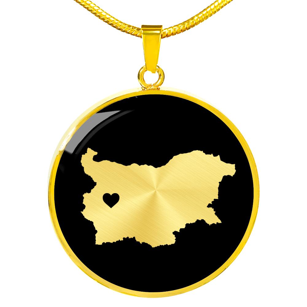 Bulgaria Necklace - Bulgaria Gift