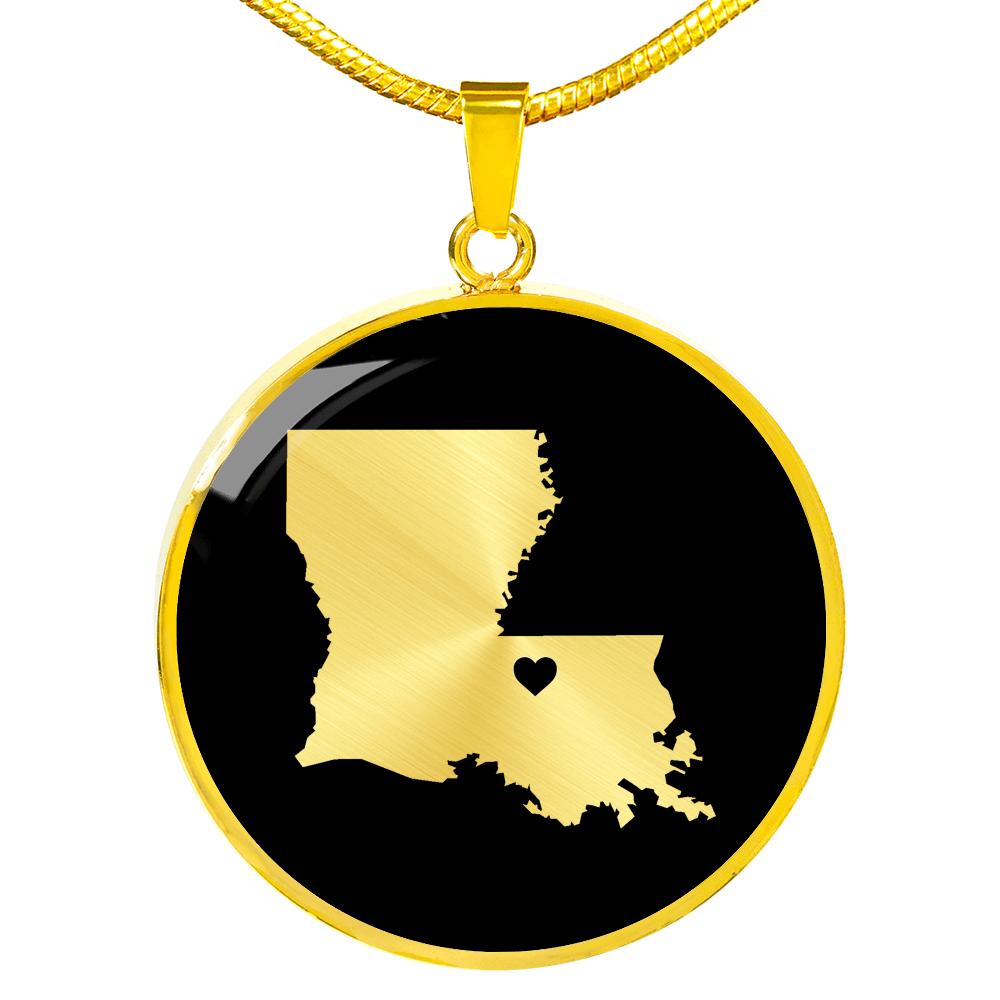 Louisiana Necklace - Louisiana Gift