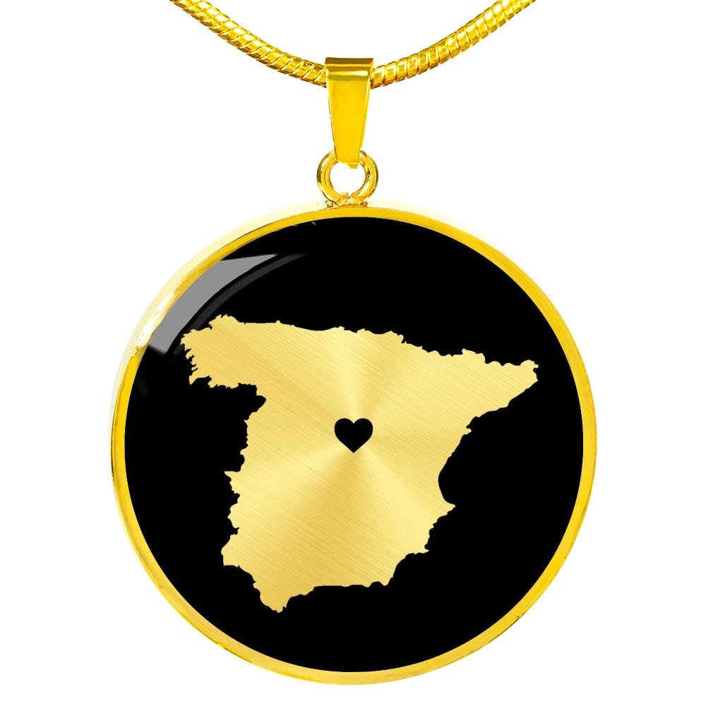 Spain Necklace - Spain Gift
