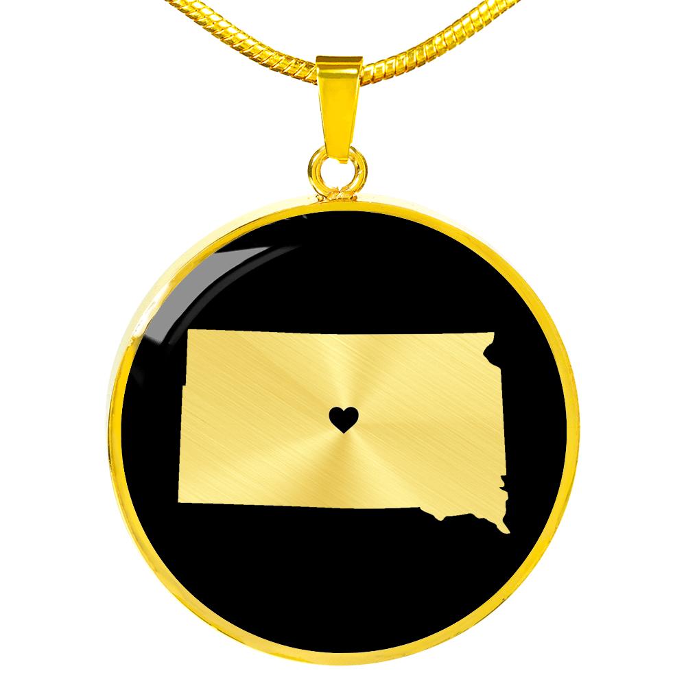 South Dakota Necklace - South Dakota Gift