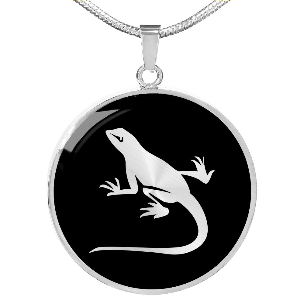 Gecko Necklace - Gecko Gift