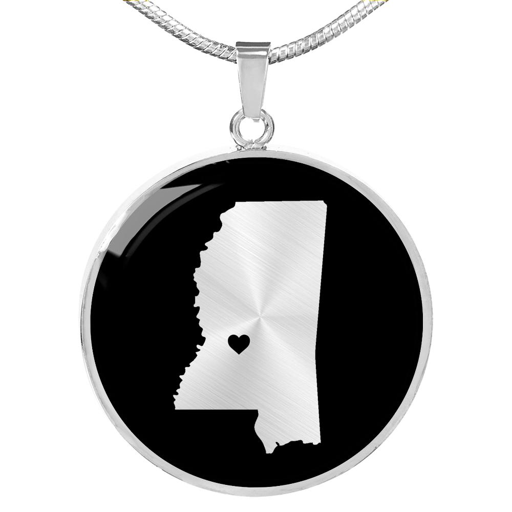 Mississippi Necklace - Mississippi Gift