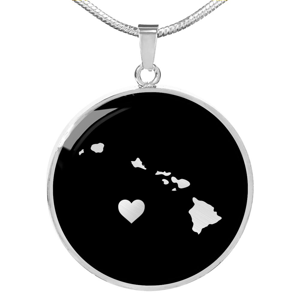 Hawaiian Islands Necklace - Hawaii Gift