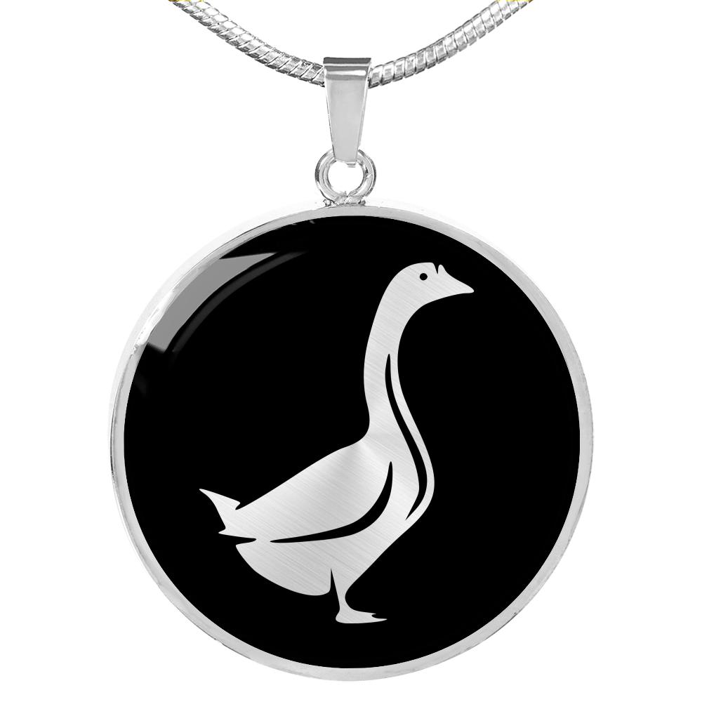 Goose Necklace - Goose Gift