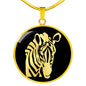 Zebra Necklace - Zebra Gift