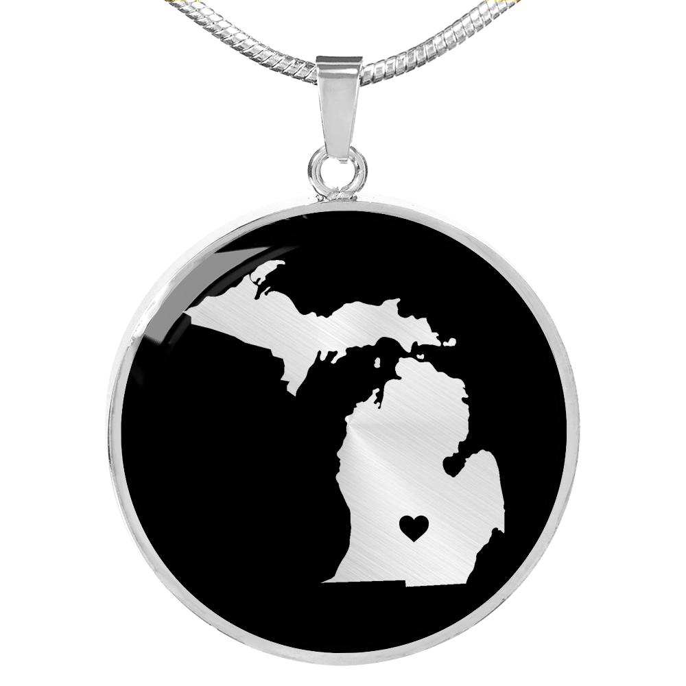 Michigan Necklace - Michigan Gift