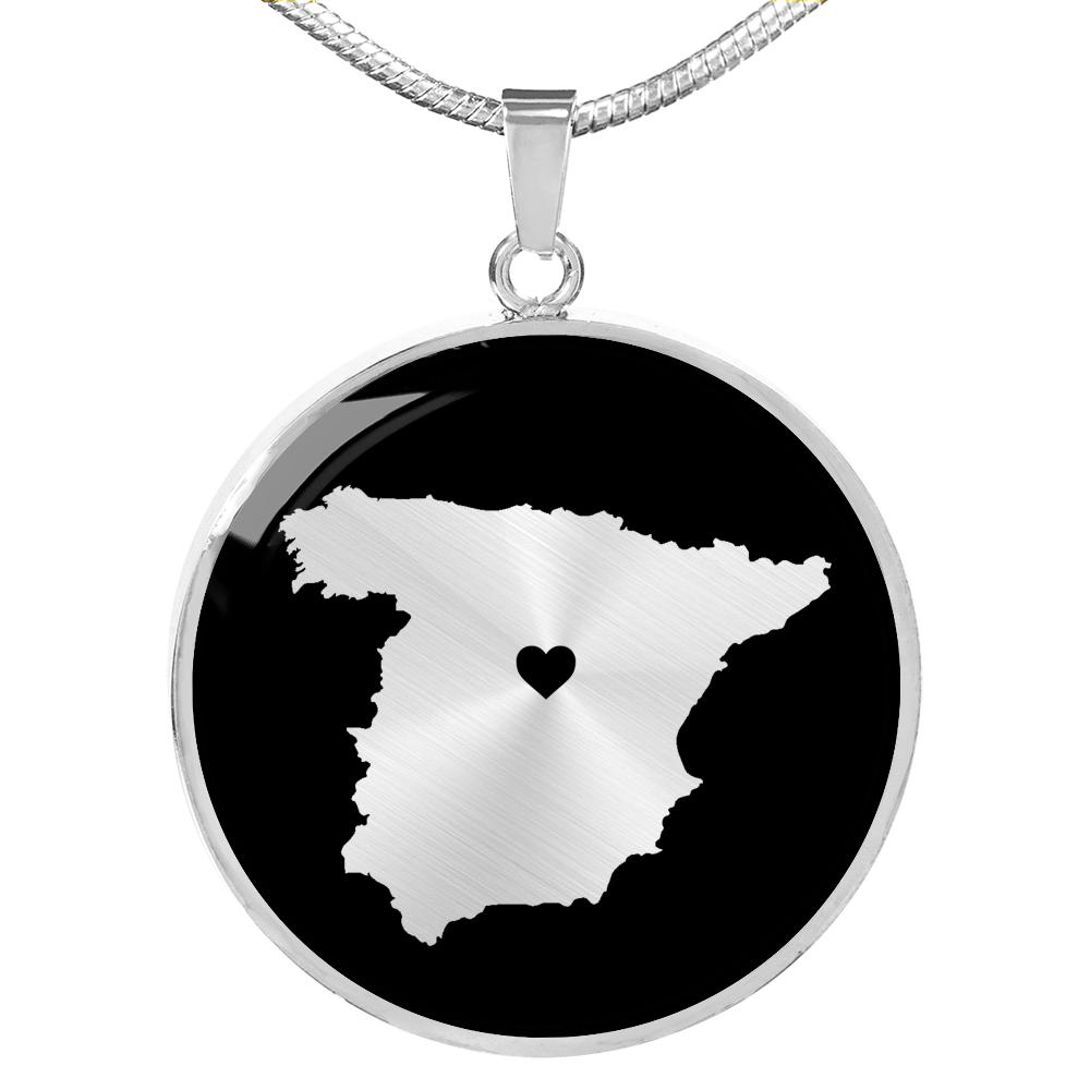 Spain Necklace - Spain Gift