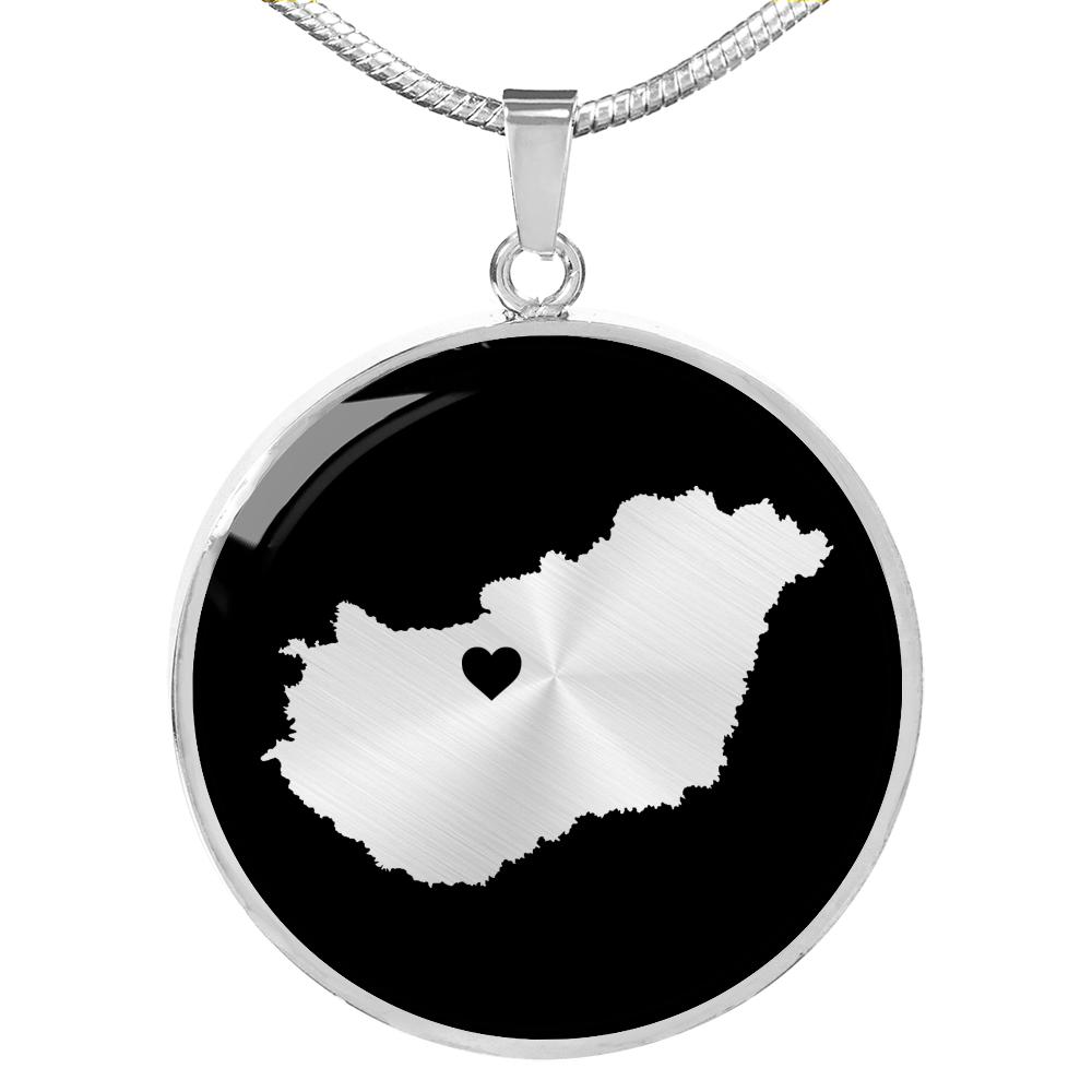 Hungary Necklace - Hungary Gift