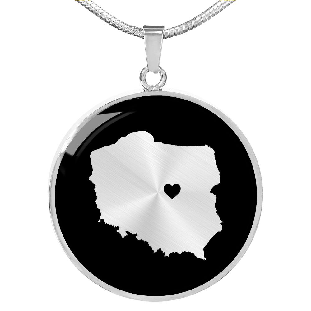 Poland Necklace - Poland Gift