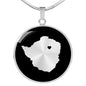 Zimbabwe Necklace - Zimbabwe Gift