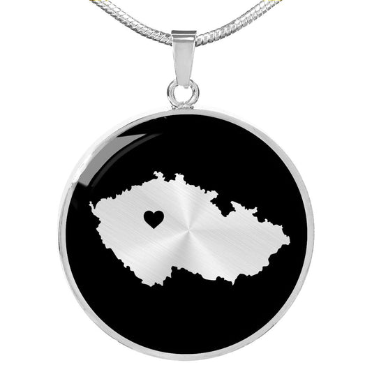 Czech Republic Necklace - Czech Republic Gift
