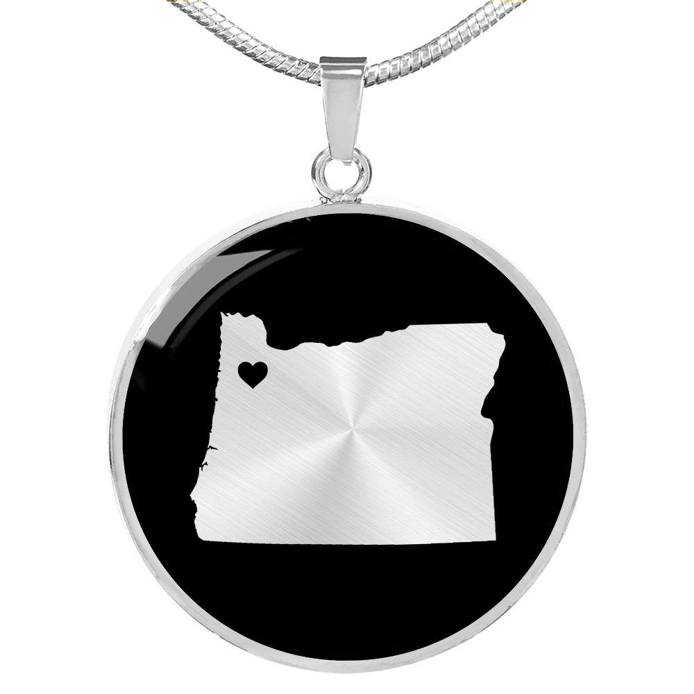 Oregon Necklace - Oregon Gift