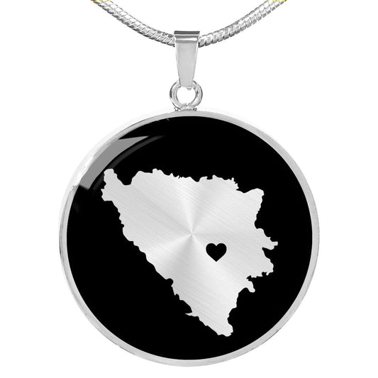 Bosnia Necklace - Bosnia Gift