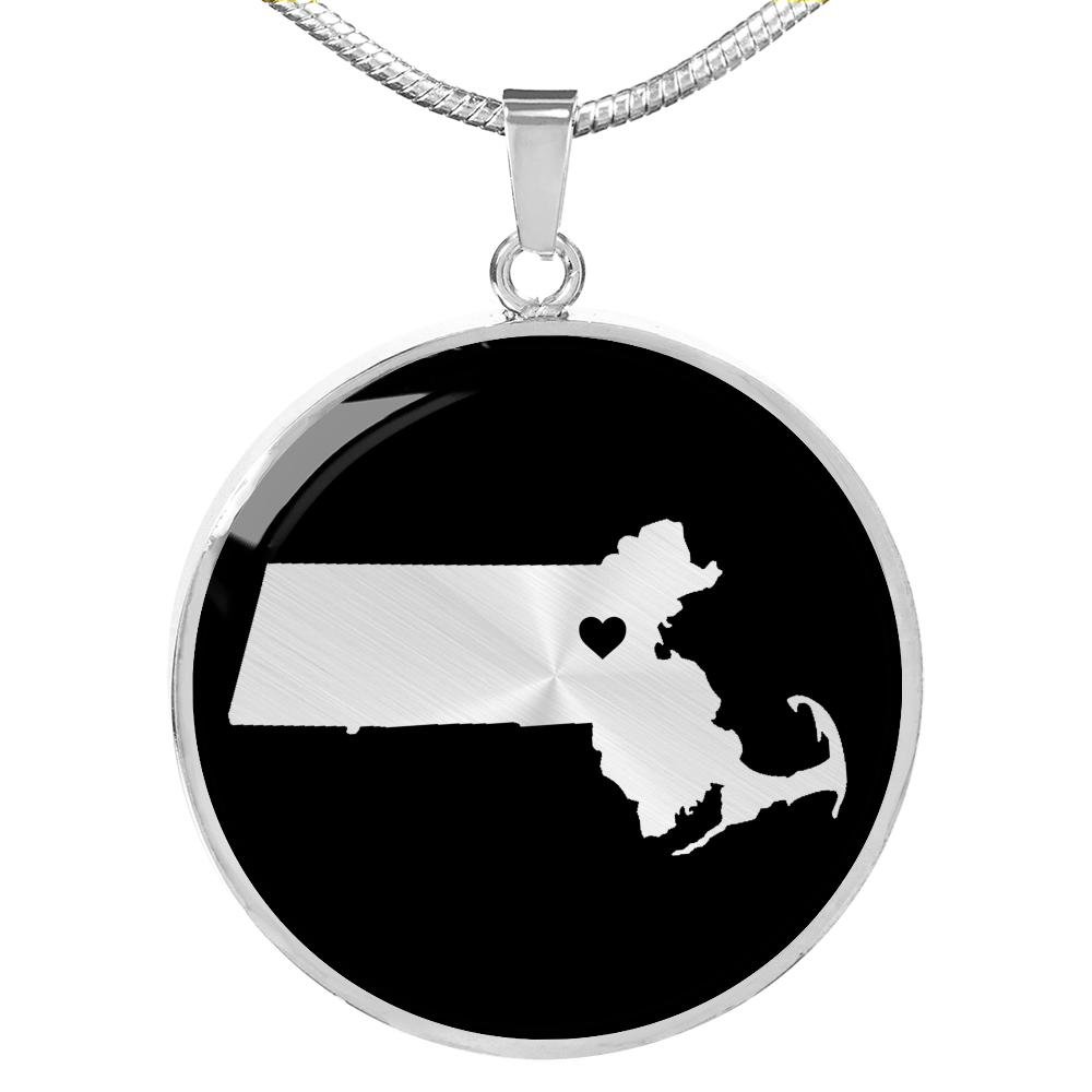 Massachusetts Necklace - Massachusetts Gift