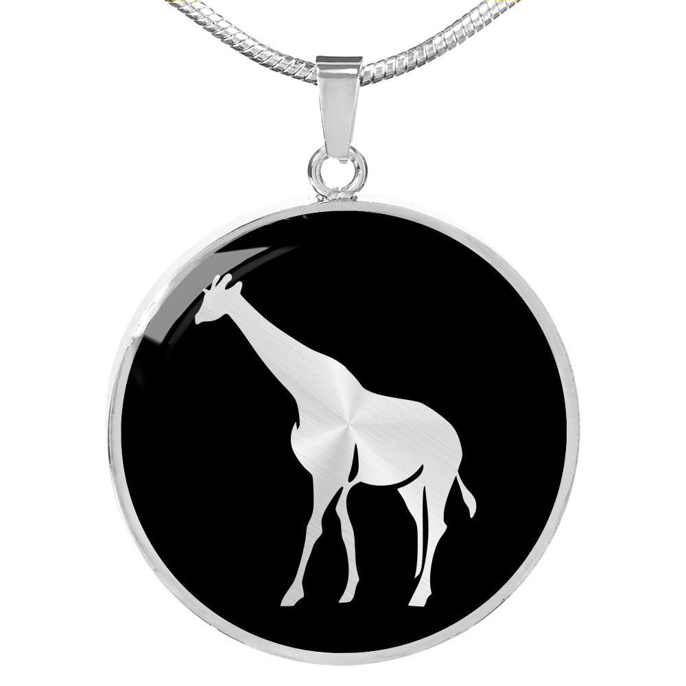 Giraffe Necklace - Giraffe Gift