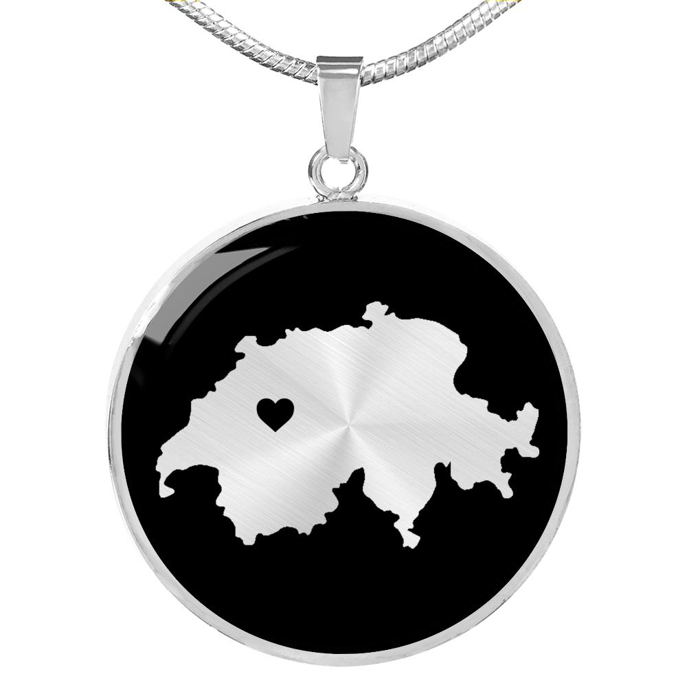 Switzerland Necklace - Switzerland Gift
