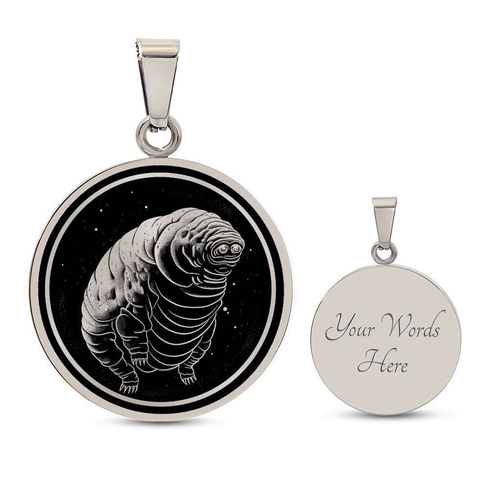 Personalized Tardigrade Necklace