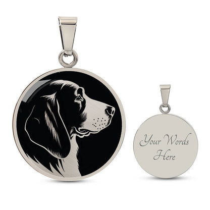 Personalized Basset Hound Necklace