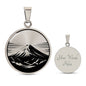 Personalized Mount Fuji Necklace