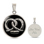 Personalized Pretzel Necklace