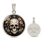 Personalized Memento Mori Necklace