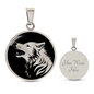 Personalized Wolf Necklace