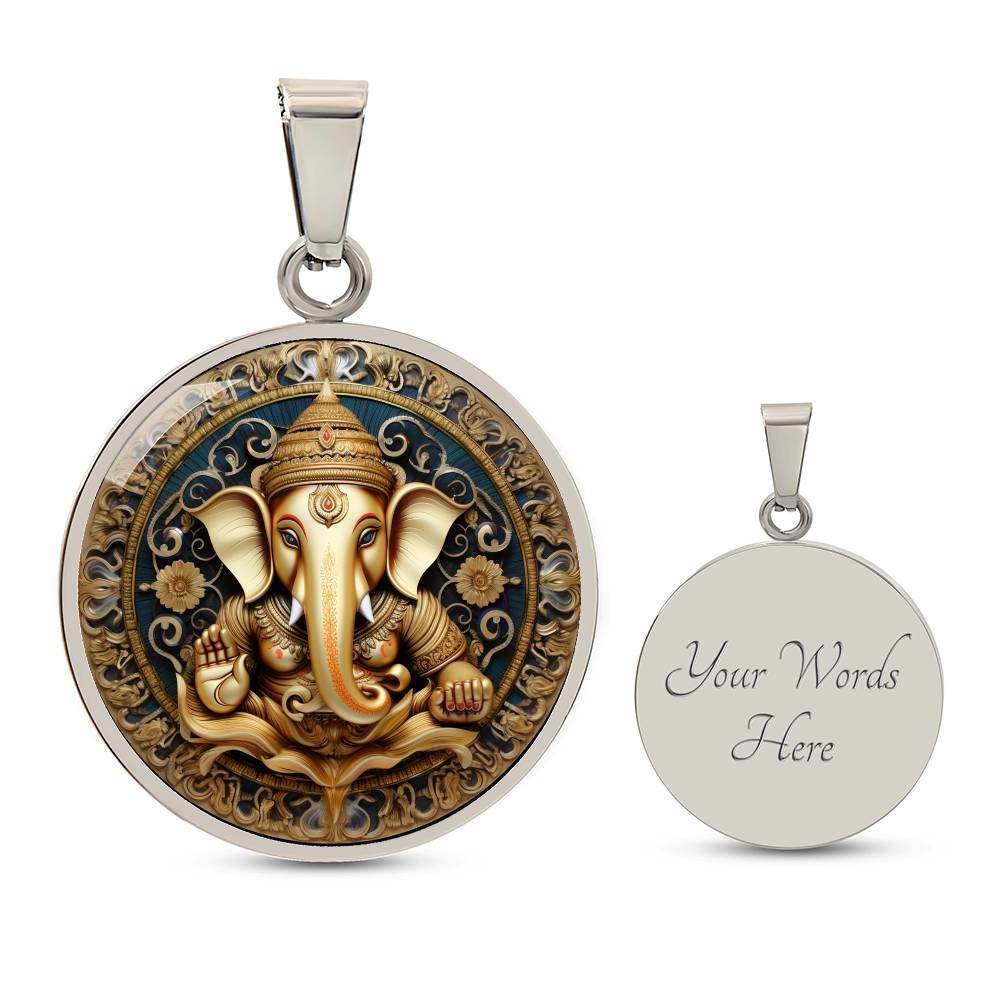 Personalized Ganesha Necklace