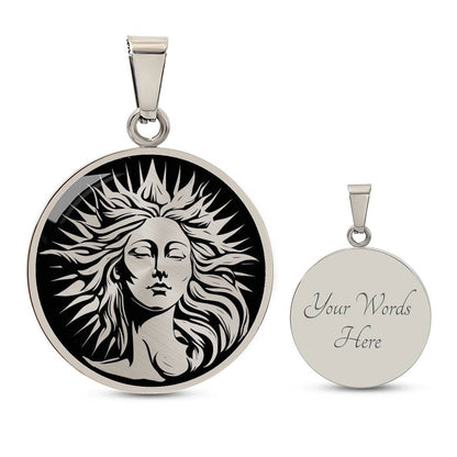 Personalized Sol Necklace