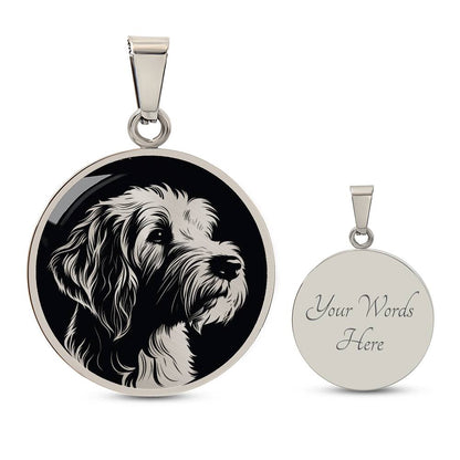 Personalized Labradoodle Necklace