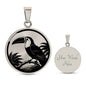 Personalized Toucan Necklace