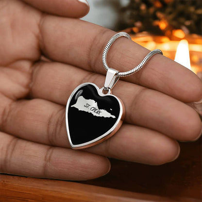 St. Croix Heart Shaped Necklace