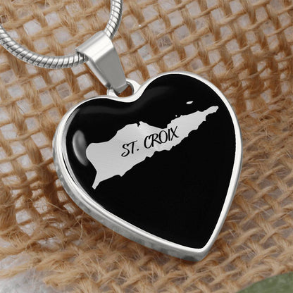St. Croix Heart Shaped Necklace