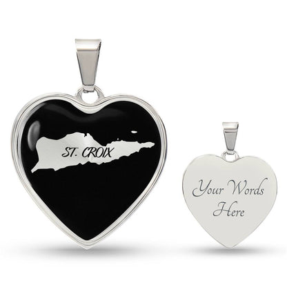 St. Croix Heart Shaped Necklace