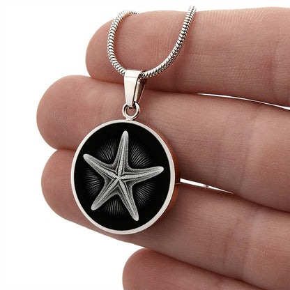 Personalized Starfish Necklace